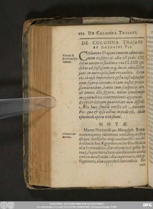 De Columna Trajani Et Antonini Pii.