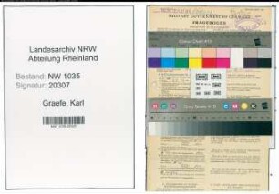 Entnazifizierung Karl Graefe , geb. 23.07.1903 (Hauer)