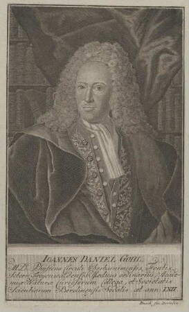 Bildnis des Ioannes Daniel Gohl