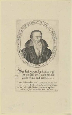 Bildnis des Martinus Mollerus
