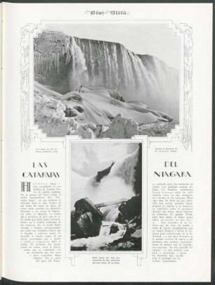 Las cataratas del Niágara