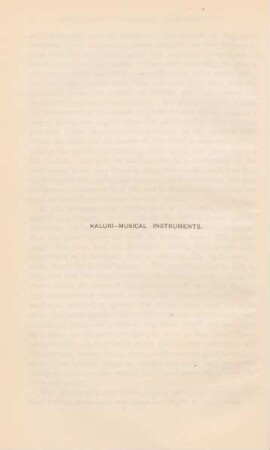 Kalluri - musical instruments