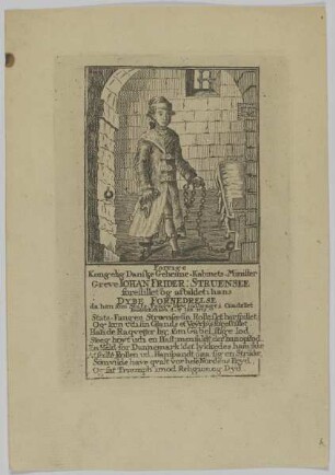 Bildnis des Johan Frider Struensee
