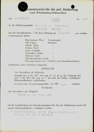Sauer, Johannes