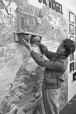 Ausstellung "sparen - bauen - wohnen ´84" in den Hallen am Festplatz