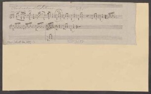 Chant national polonais, S (2), Coro, guit, S (2), Coro, pf, G-Dur, Fragments - BSB Mus.Schott.Ha 3193-3 : [heading, guit:] Chant national Polonais.