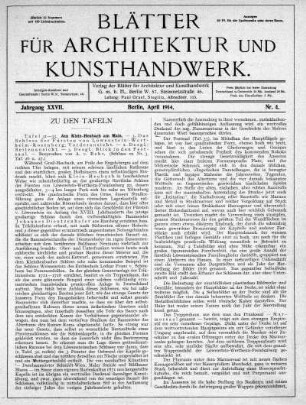 Nr. 4., April 1914
