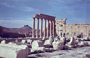 Palmyra Bel-Tempel Hof