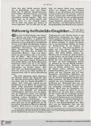 Schleswig-Holsteinische Graphiker