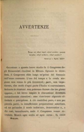 L' individuo e lo stato nel rapporto economico e sociale Saggio di Raffaele Mariano