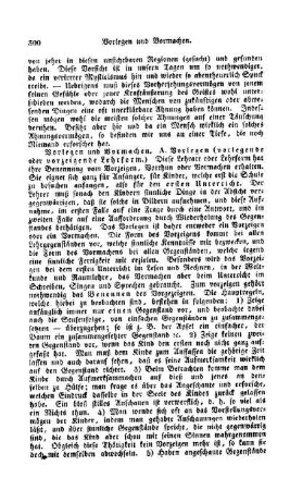 Vorlegen und Vormachen