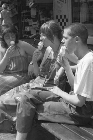 Eisgenuss im heißen Sommer 1983