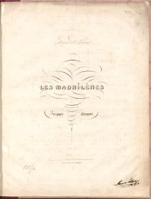 Les Madrilènes : paroles de M.r Crevel de Charlemagne