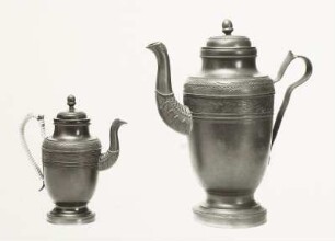 Kaffeekanne und Mokkakanne