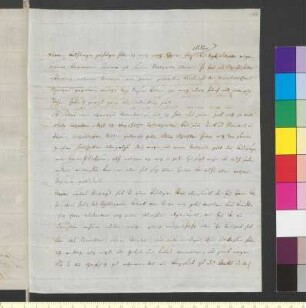 Brief von Sartorius, Georg Friedrich Christoph an Goethe, Johann Wolfgang von