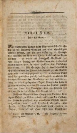 Die Feldzüge in den Jahren 1812, 1813, 1814 und 1815 unter Napoleons persönlicher Anführung : nebst biographischen Skizzen denkwürdiger Personen dieser Epoche ; höchstnöthiger Anhang zu Arnault's Leben Napoleons, und den Darstellungen der merkwürdigsten Zeitereignisse seit 1789, 2,1. Der deutsche Feldzug : Feldzug in Sachsen im Jahre 1813 ; erstes Heft