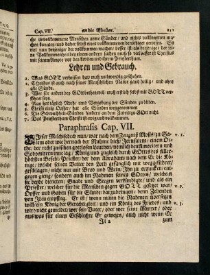 251-256, Paraphrasis Cap. VII