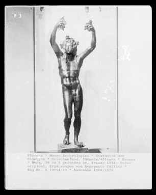 Statuette des Dionysos