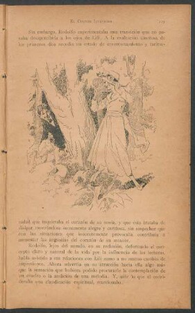 [Dibujo de una mujer paseando]