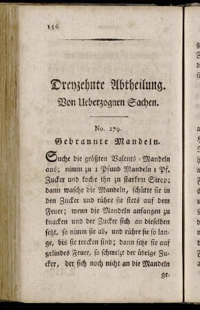 Dreyzehnte Abtheilung. Von Ueberzognen Sachen.