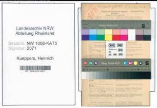 Entnazifizierung Heinrich Kueppers , geb. 12.10.1911 (Haendler)