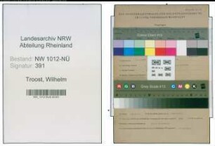 Entnazifizierung Wilhelm Troost , geb. 09.11.1898 (Landwirt)