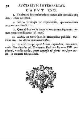Capvt XXXI.