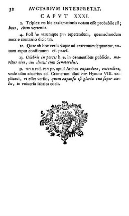 Capvt XXXI.