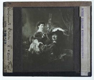 Rembrandt, Selbstbildnis mit Saskia im Gleichnis vom verlorenen Sohn (Dresden GAM 1559)