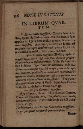 In Librum Quartum