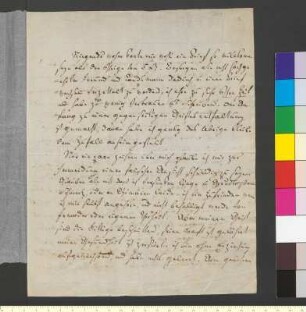 Brief von Willemer, Johann Jakob an Goethe, Johann Wolfgang von