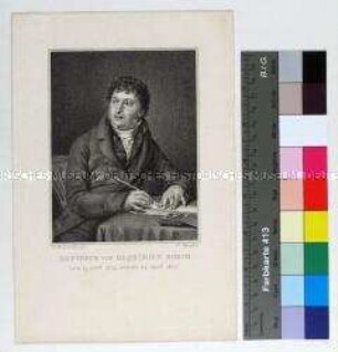 Porträt des niederländischen Zeitungsverlegers, Schriftstellers und Dichters Matheus van Heyningen Bosch