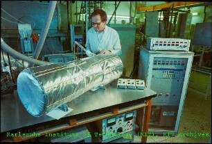 Elektrofilter im Laboratorium für Isotopentechnik (LIT)