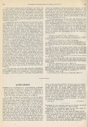 495-496 [Rezension] Reallexikon der Assyriologie und vorderasiatischen Archäologie ; 1969