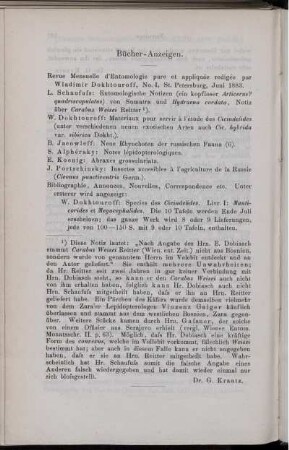 Bücher-Anzeigen.