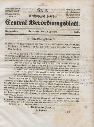 15. Januar-31. Dezember = Nr. 1-16