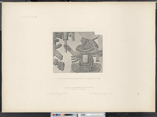 Xochicalco. Relieve del 2° cuerpo.