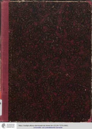 Festschrift zu der Jubelfeier des fünfzigjährigen Bestehens der Grossherzoglichen Technischen Hochschule zu Darmstadt