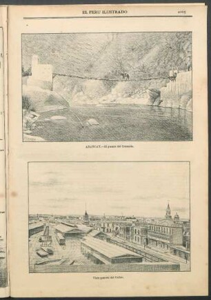 [Vista de] Abancay - El puente del Consuelo.