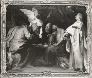 Gemälde "Die vier Evangelisten" (um 1614, P. P. Rubens; Leinwand; 2,24 x 2,70 m; Park Sanssouci Potsdam)