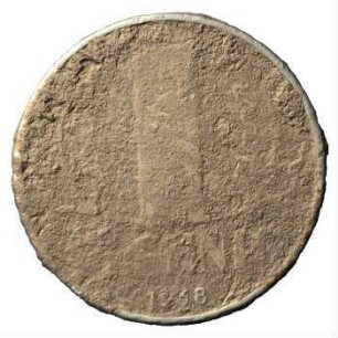 Fundmünze, Pfennig, 1968