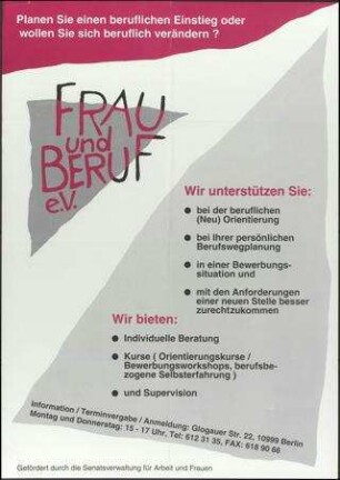 Frau und Beruf e.V.
