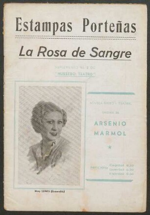[Fotografía de] Mary Lewis (Esmeralda)
