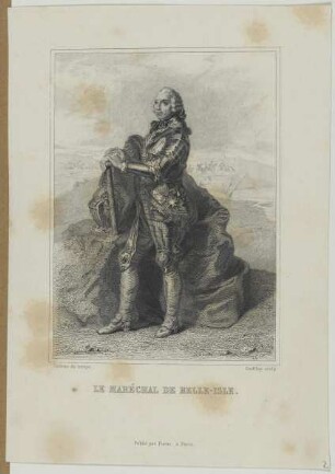 Bildnis des Charles L. de Belle-Isle