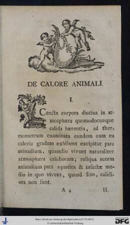 De Calore Animali.