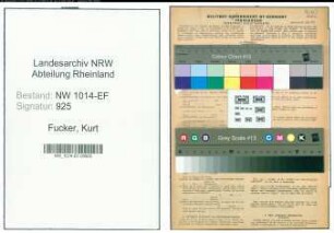 Entnazifizierung Kurt Fucker , geb. 26.04.1900 (Kaufmann)