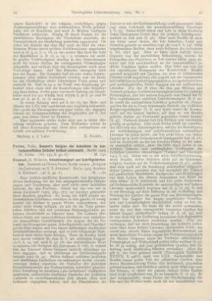 43-46 [Rezension] Perles, Felix, Bousset‘s Religion des Judentums im neutestamentlichen Zeitalter kritisch untersucht