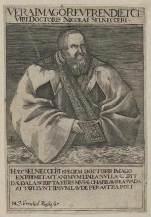 Bildnis des Nicolaus Selneccerus