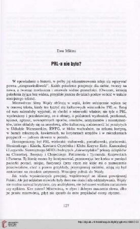 PRL- u nie było?