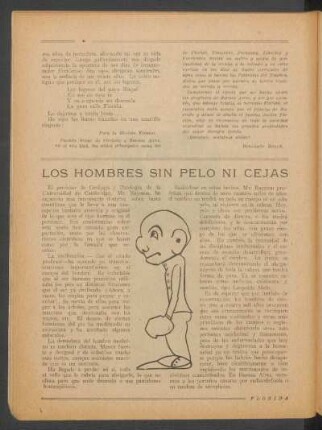 Los hombres sin pelo ni cejas